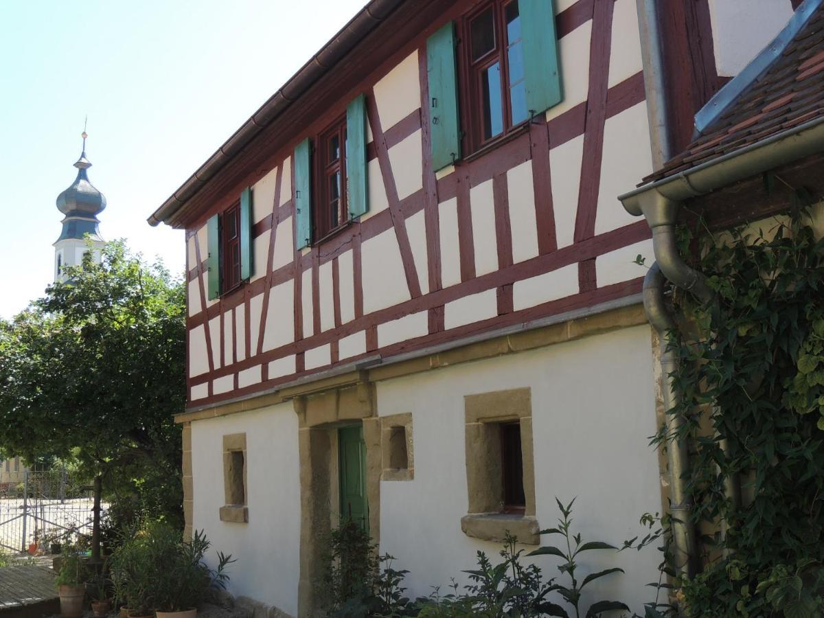 Pilger- Und Radlerherberge Herberge Im Hofhaus 科尔姆贝格 外观 照片